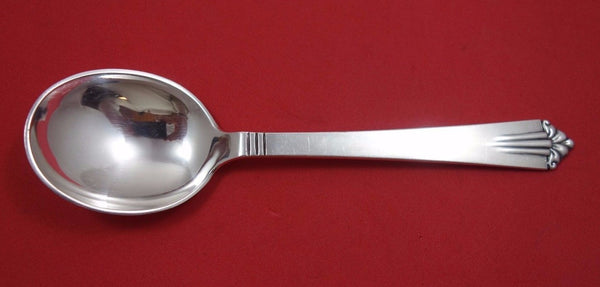 A. Dragsted Sterling Silver Cream Soup Spoon 6 1/4"