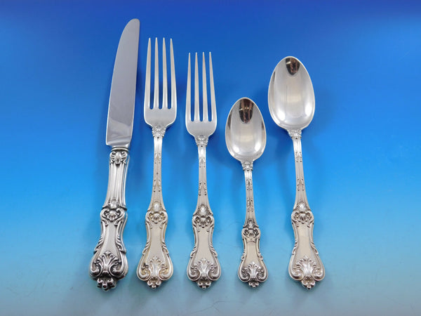 Federal Cotillion by Fr. Smith Sterling Silver Flatware Set Service 62 pc Dinner