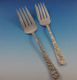 Repousse by Kirk Sterling Silver Flatware Set For 12 Service 89 Pieces