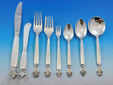 Acanthus by Georg Jensen Sterling Silver Flatware Set 12 Service 104 pcs Dinner