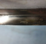 Bright-Cut AC Sterling Silver Candlestick Pair 12" x 5 1/2" 13.4 ozt. (#5765)