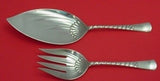 Colonial by Gorham Sterling Silver Fish Set 2pc Server 11" and Fork 8 3/4"