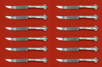 Savannah by Reed and Barton Sterling Silver Steak Knife Set of 12 8 1/2" Custom