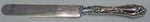 Narcissus by Lunt Sterling Dinner Knife Blunt 9 1/2" Flatware