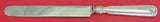 Shell and Thread by Tiffany and Co Sterling Silver Dinner Knife Blunt WS 9 3/4"