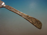 Lap Over Edge Acid Etched by Tiffany Sterling Silver Regular Fork w/ Figs 7 1/4"