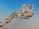 Tiffany & Co. Sterling Silver Ice Spoon with Pierced Flowers 7 3/4"