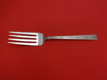 Chased Classic by Lunt Sterling Silver Cold Meat Fork Large 9 1/8" Serving