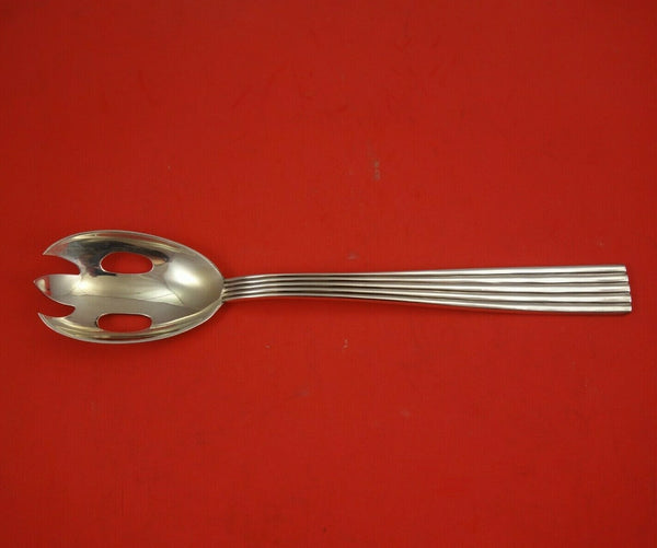 Tiber by Buccellati Italian Sterling Silver Salad Serving Fork 10 1/2" Heirloom