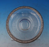 Prelude by International Sterling Silver Candy Dish w/ Cut Crystal #H578 (#6441)