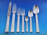 Sequoia by Ercuis Sterling Silver Flatware Set 12 Dinner Service 87 pcs French