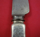 Lap Over Edge Acid Etched by Tiffany Sterling Silver Roast Carving Knife w/ Koi