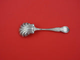 Floral Series by Watson Sterling Silver Sugar Spoon Shell w/ carnation 6"