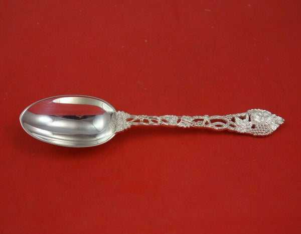 Chased and Pierced Vine by Asprey English Sterling Silver Place Soup Spoon