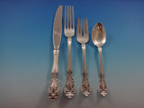 Chateau Rose by Alvin Sterling Silver Flatware Set For 8 Service 53 Pieces
