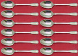 Hamilton aka Gramercy by Tiffany and Co Sterling Silver Teaspoon Set 12 pcs 6"