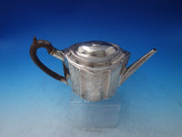 PBAB English Sterling Silver Tea Pot London Hand Engraved c.1790 (#6007)