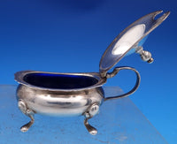 Barker Ellis Silver Co English Estate Sterling Silver Mustard Pot w/ Liner #8323