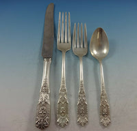 Milburn Rose by Westmorland Sterling Silver Flatware Set 12 Service 93 Pieces