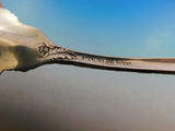 Chrysanthemum by Durgin Sterling Silver Berry Serving Spoon GW Narrow 8 7/8"