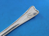 Lap Over Edge Acid Etched Tiffany Sterling Silver Teaspoon Marigold Flowers 6"