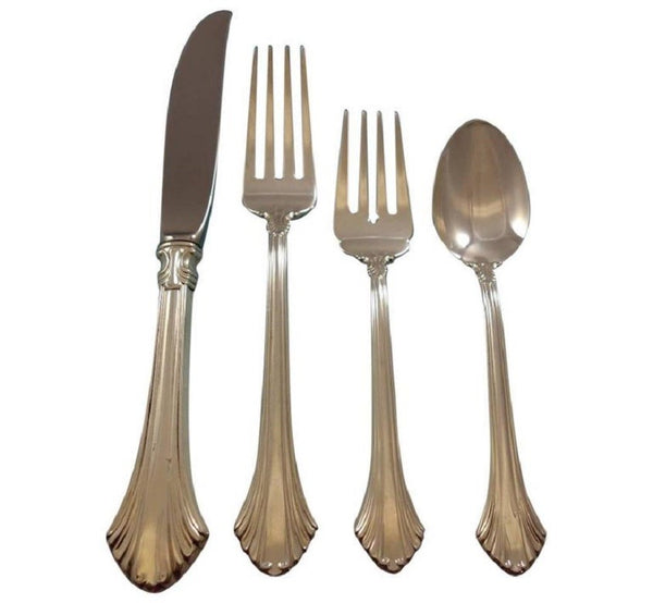 French Regency by Wallace Sterling Silver Flatware Set 12 Service 48 Pcs