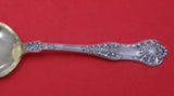 New King by Dominick and Haff Sterling Silver Berry Spoon GW shell 9"