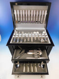 Lotus by Sorensen Danish Sterling silver Flatware Set 12 Service 105 pcs Dinner