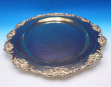 Garrard and Co English Estate Sterling Platter Vermeil w/Grapes 21 3/4" (#9017)