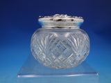 Lovers Swing by Foster & Bailey Sterling Silver Dresser Jar Crystal Bowl (#6688)