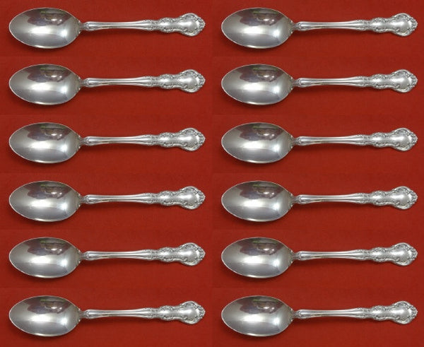 Old Atlanta by Wallace Sterling Silver Teaspoon Set 12 pieces 5 7/8"