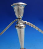 Old French by Gorham Sterling Silver Candlestick Pair 3-Light #808/1 (#8606)