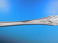 Dew Drop by Shiebler Sterling Silver Cracker Scoop BC Flowers in scoop 9 1/2"