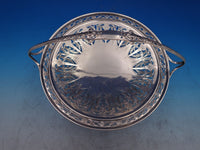 Watson Sterling Silver Cookie Plate Footed Fancy Pierced Engraved #6212 (#7387)