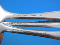 Repousse by Kirk Sterling Silver Flatware Set Service 65 pieces Dinner