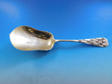 Fish in Net by Whiting Sterling Silver Berry Spoon Light Vermeil 9" Serving