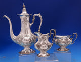 Francis I by Reed and Barton Sterling Silver Demitasse Tea Set 3pc #570A (#8877)
