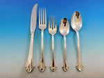 French Regency by Wallace Sterling Silver Flatware Set for 6 Service 34 pieces