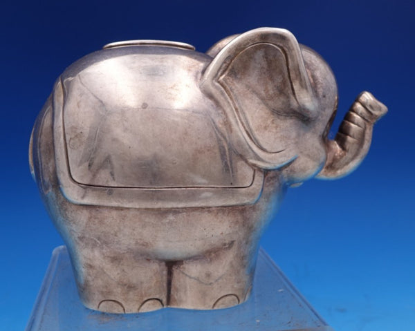 Tiffany and Co Sterling Silver Piggy Bank Elephant 5" x 7" 8.1 ozt. (#8560)