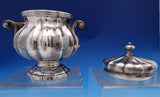 Torchon by Buccellati Italian Sterling Silver Tea Set 3pc (#8501) Beautiful!
