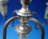 Gadroon by Poole Sterling Silver Candelabra 5-Light #755 10" Tall x 13" (#5642)