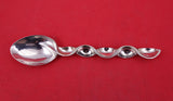 Swirl by Shirley Fields Sterling Silver Teaspoon 6" Flatware Heirloom