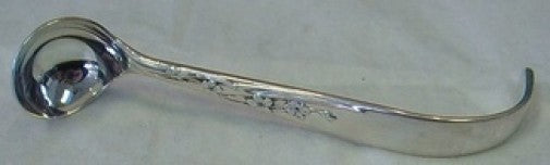 Summer Song by Lunt Sterling Silver Mustard Ladle Custom Made 4 1/4"