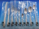 Debutante by Wallace Sterling Silver Flatware Set 12 Service 113 pcs New Unused