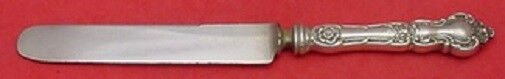 Meadow Rose by Wallace Sterling Silver Regular Knife Blunt 8 5/8" Silver Plated