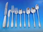 Leonore by Manchester Sterling Silver Flatware Set for 8 Service 84 pcs