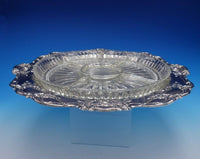 Old Master by Towle Silverplate Relish Tray with Glass Liner #4023 (#3274)