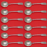 Eighteen Ten 1810 by International Sterling Silver Cream Soup Spoon Set 12 pcs