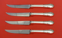 Modern Victorian by Lunt Sterling Silver Steak Knife Set 4pc HHWS Custom 8 1/2"