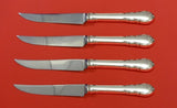 Modern Victorian by Lunt Sterling Silver Steak Knife Set 4pc HHWS Custom 8 1/2"